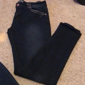 Dark Wash Jeans with Cute Back